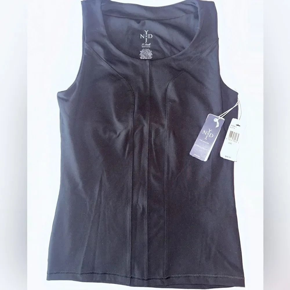 NYDJ | NWTs Scoop Neck Knit Tank w/ Built in Bra XS